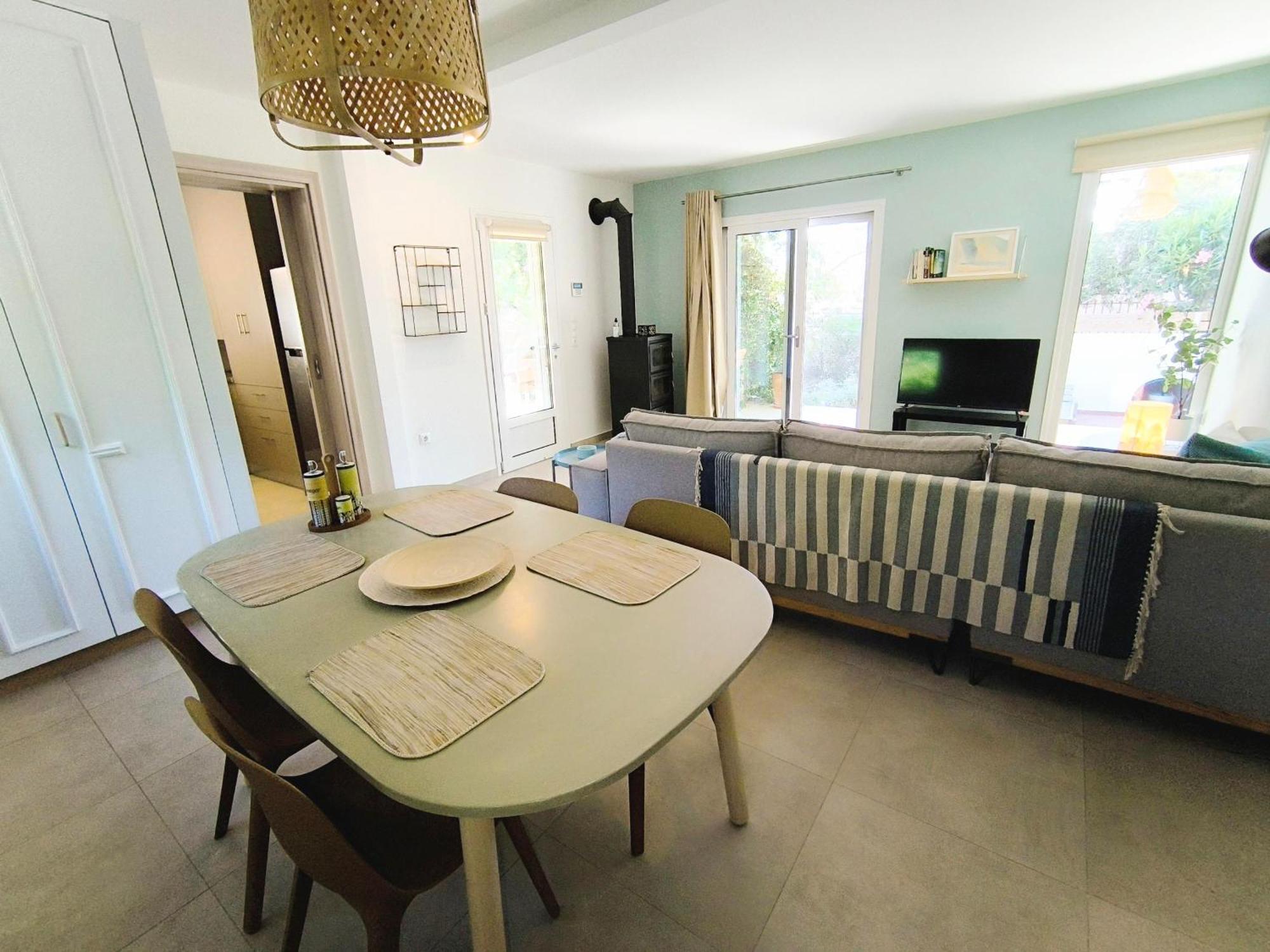 Ferienwohnung Seaside Jacaranda Schinias Exterior foto